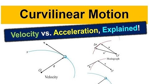 How to Describe Curvilinear Velocity and Acceleration For Beginners! | #EGE210 #075