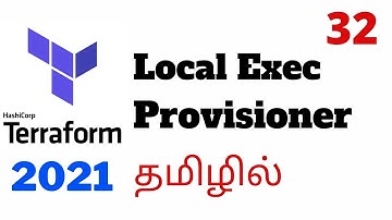 Terraform in Tamil #32 | Local exec Provisioner Handson Demo  #terraformintamil