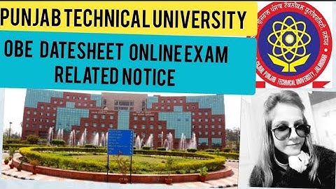 PTU date sheet released ptu|ikgptu 24.12.2021 |ptu new notice|online exam #ptu