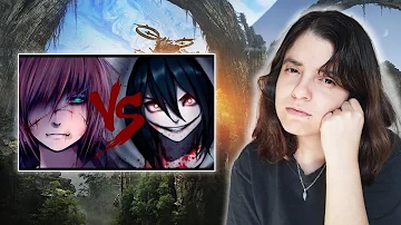 REAGINDO A JEFF THE KILLER VS HOMICIDAL LIU | DUELO DE LENDAS | KEITA BEATS