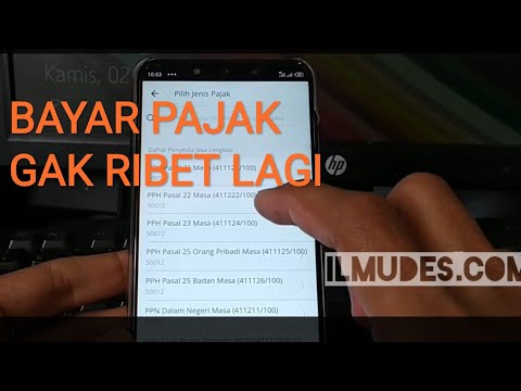 Cara membayar pajak NPWP usahawan online melalui HP