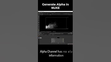CREATE ALPHA IN NUKE #shorts