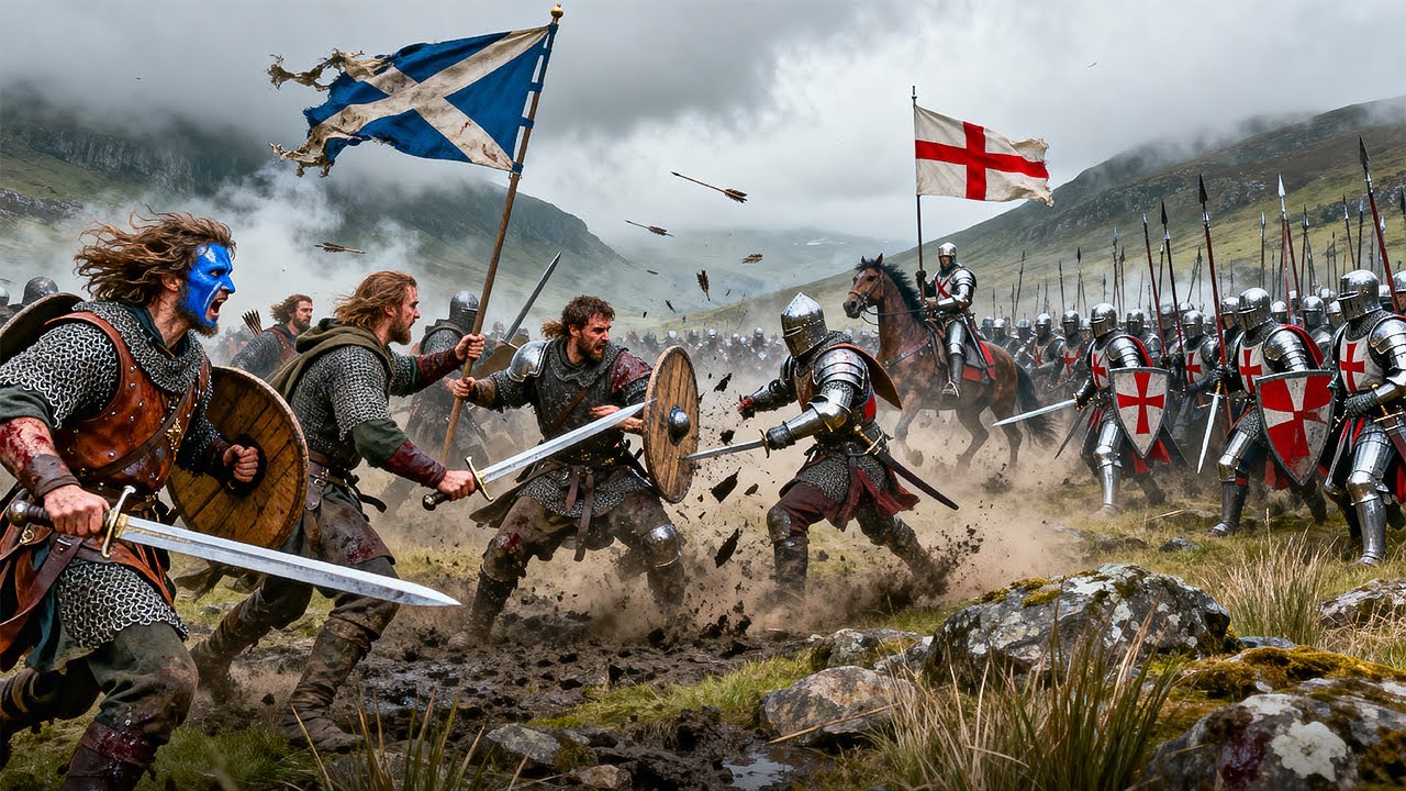 La Historia Completa de Escocia vs Inglaterra | Documental Medieval