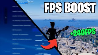 fix fps drops & boost fps in fortnite chapter 5! (full guide!)