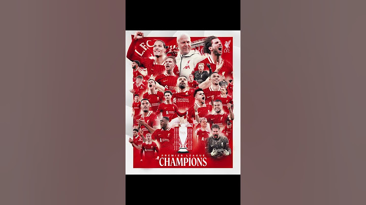 LIVERPOOL WIN THE PREMIER LEAGUE TITLE IN STYLE! 🏆