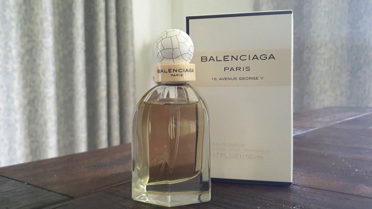 Balenciaga Paris EDP - Most beautiful violet scent I have had - YouTube