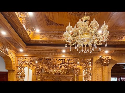 Video Mẫu Trần Gỗ Tự Nhiên Đẹp Năm 2022- 2023 [ Đồ Gỗ Hưng... - youtube