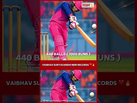 🤯 Vaibhav Suryavanshi 💙 #VaibhavSuryavanshi #RR #GT  #IPL #TakeoffChamps