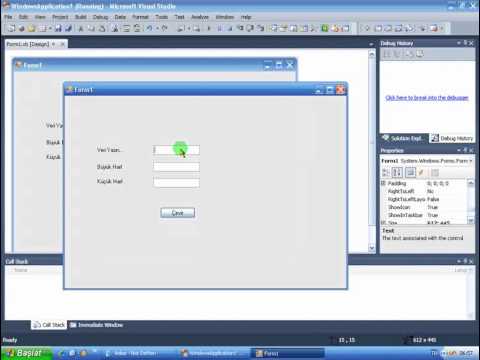 VisualBasic NET 2010 Ders 113   String Metodları Büyük Küçük Harfe Çevirme   Mozilla Firefox