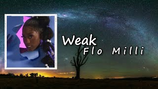 Flo Milli - Weak  Lyrics