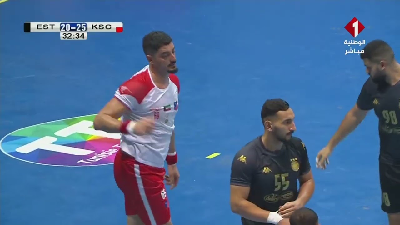 البطولة العربية لكرة اليد : الترجي الرياضي التونسي / الكويت الكويتي | الشوط الثاني
