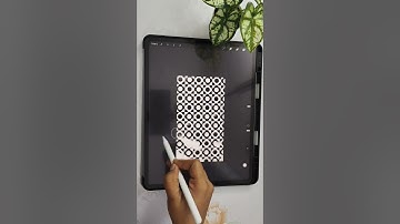 Geometric Pattern Procreate Brush #procreatebrushes #procreatedigitalart #procreate #satisfying