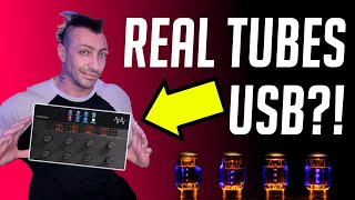 Real TUBES for your DAW! FreqTube FT1 USB Analog Saturator