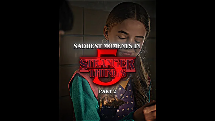 Saddest moments in season 5 PT2#steveharrington#strangerthings#hollywheeler#maxmayfield#elevenhopper