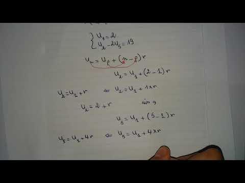 كيفية حساب اساس متتالية حسابية سؤال من التعليقات 1