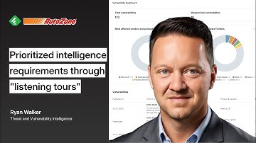 Prioritized intelligence requirements through "listening tours" - AutoZone webinar