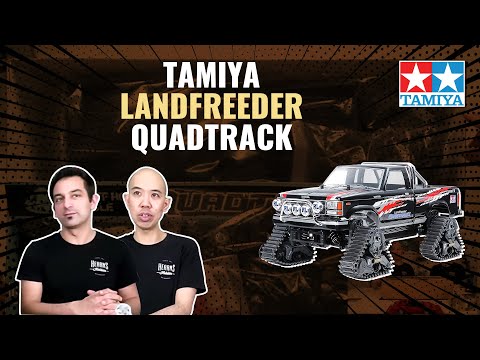 ホビーラジコン LANDFREEDER QUADTRACK Tamiya Landfreeder Quadtrack TT-02FT 58690