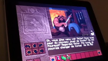 Lands of Lore on ScummVM 1.4.0 iPad