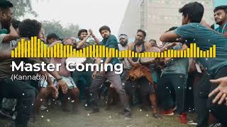Master Coming (Kannada) - Master | Thalapathy Vijay , Anirudh Ravichander | LOFI SONG | MR MUSIC
