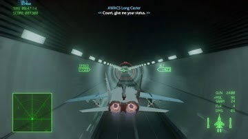 Ace Combat 7 | MiG-31 ISEV Tunnel Run | Maximum Speed (Ace)