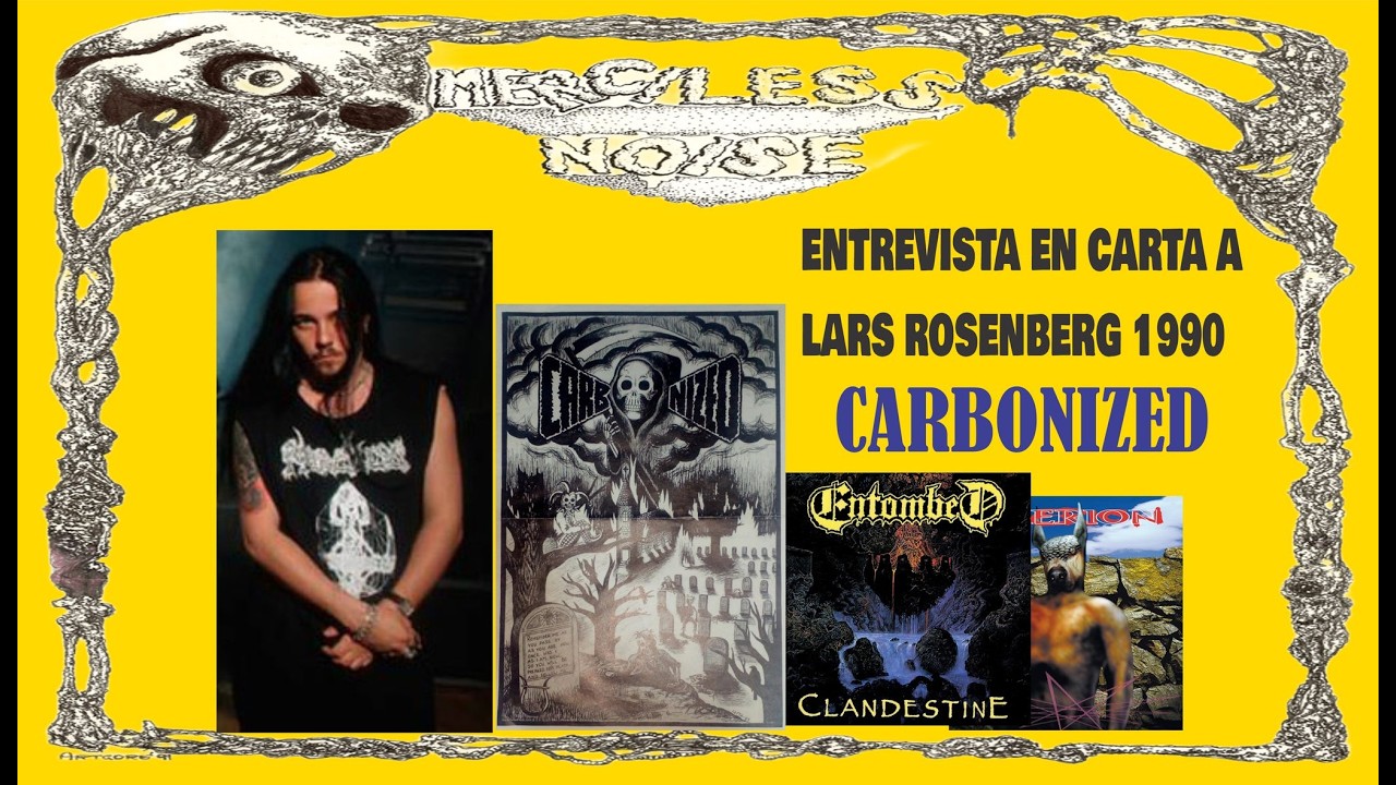 Carbonized entrevista en carta a Lars Rosenberg 1990 - YouTube