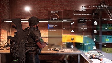 Division 2 Crafting Bench IS BROKEN!!!!!! (Massive Crap)