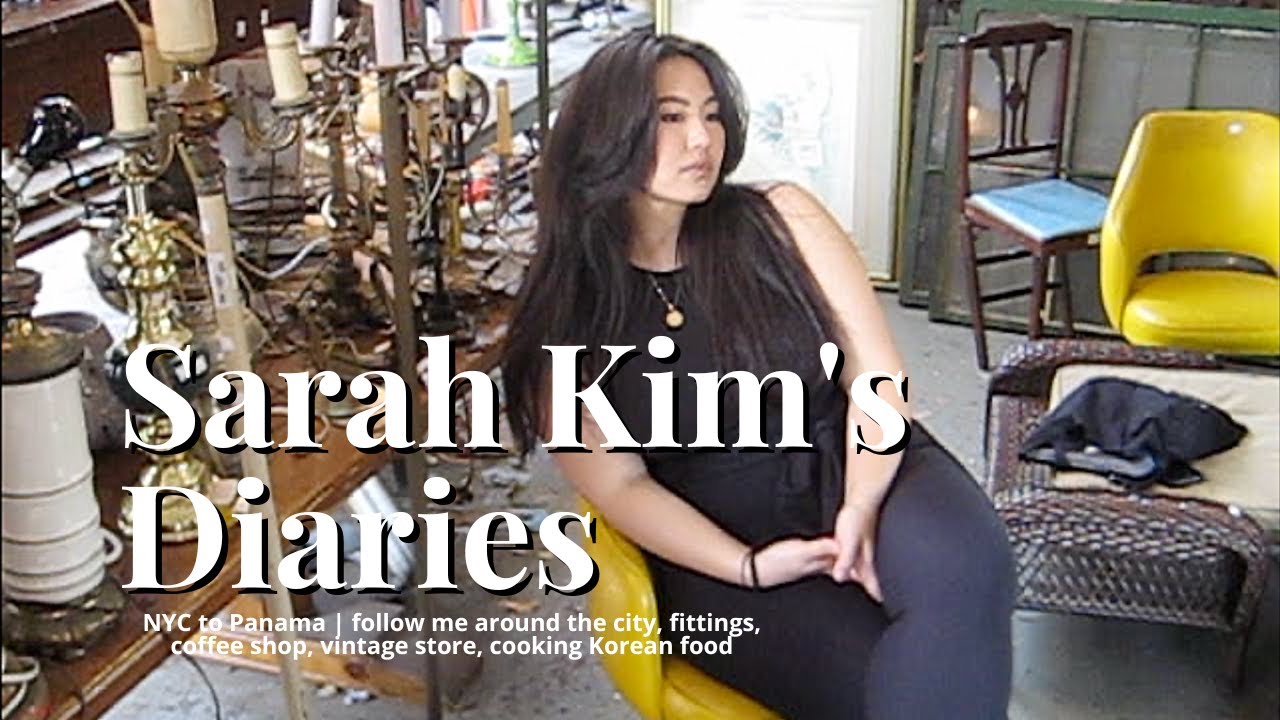 NYC to Panama | follow me around the city, fittings, coffee shop, vintage store, cooking Korean food