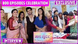 Mann Sundar 800 Episode Cake Cutting Celebration: Whole Cast & Crew Got Overjoyed As They Celebrates