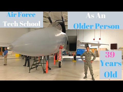Joining The Military At An Older Age.  Air Force Tech School As A 39 Year Old
