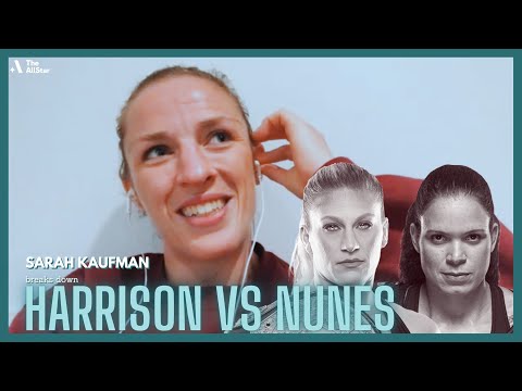 Why does Amanda Nunes defeat Kayla Harrison at 145 pounds?