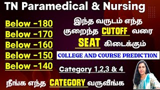  Which College And Course Will Get Your Cutoff  Paramedical Safest Cut Off 2025 