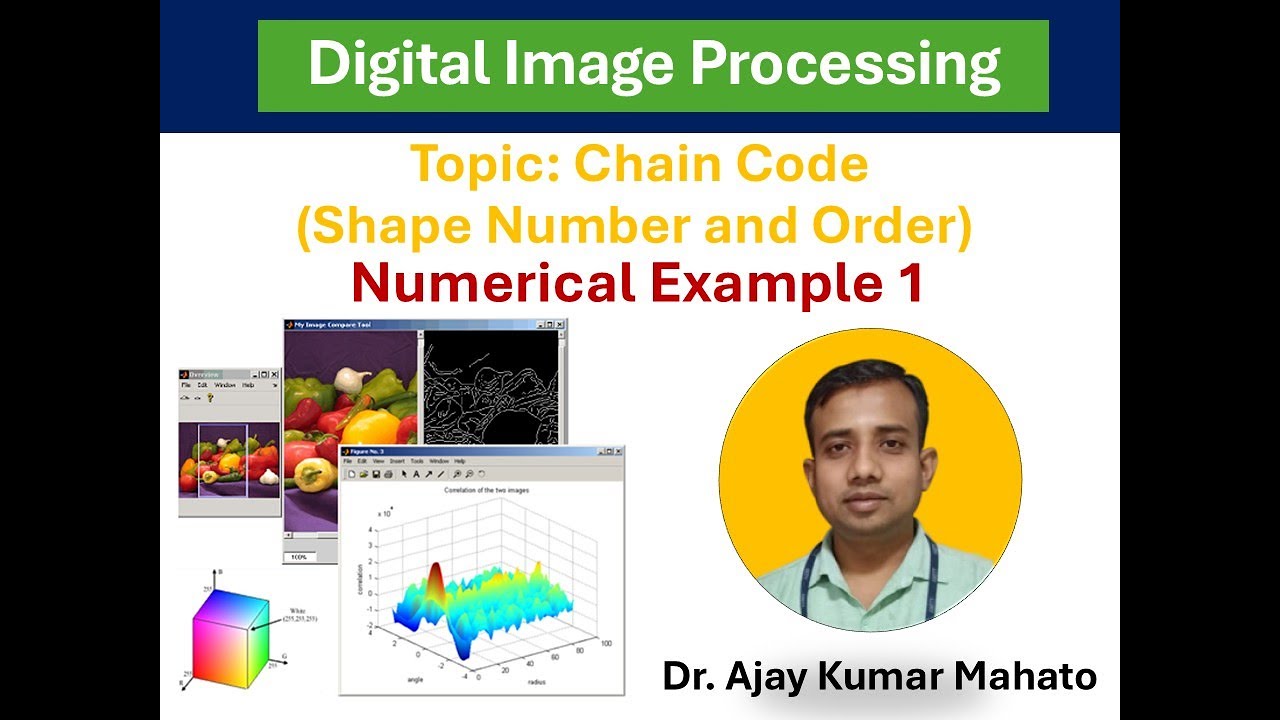 Module 2.3: Chain Code: Shape Number and Order | Numerical Example 1 ...