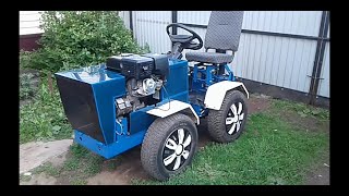 картинка: САМОДЕЛЬНЫЙ МИНИТРАКТОР 4ЧАСТЬ