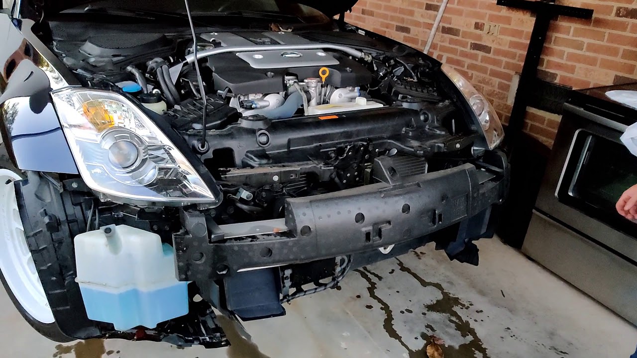 Z1 Motorsports Dual Cold Air Intake Install Nissan 350z HR YouTube