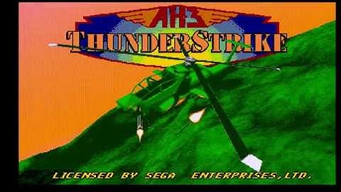 AH-3 Thunderstrike - Sega CD - INTRO ONLY