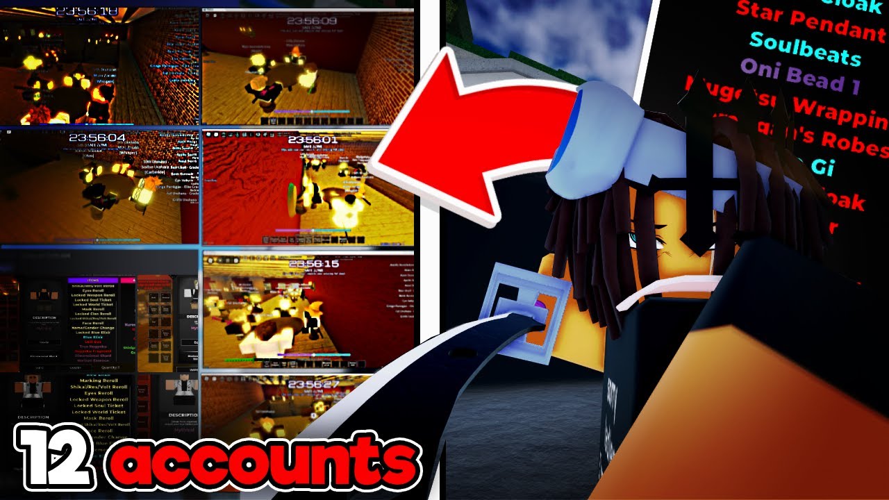[Type Soul] How To Join The AFK World With 10+ Accounts at once (Free World Ticket Code) YouTube