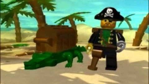 Lego Chess - Old Lost Cutscenes - Pirates, Level 3 [LOSE]