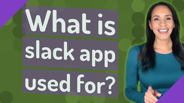 What is slack app used for?