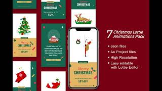 Christmas Lottie Animations Christmas Lottie Animations