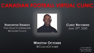Receiver Perimeter Blocking Drills and principles - Coach Winston October