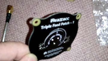 Video for Banggoods Triple Feed Patch Antenna Delivered Broken
