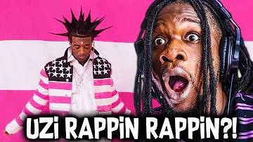 LIL UZI VERT RAPPIN RAPPIN NOW?! "Flooded The Face" (Pink Tape) REACTION