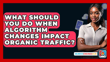 What Should You Do When Algorithm Changes Impact Organic Traffic? - SearchEnginesHub.com