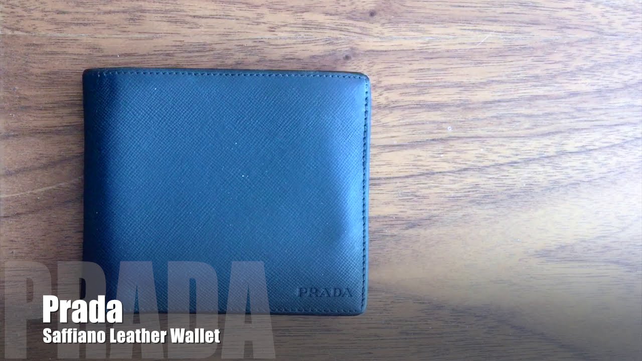 Prada Saffiano Wallet in Leather - Prada Leather Wallet