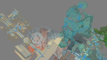 Dark Souls 3D playthrough map