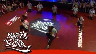 BOTY 2013 USA - PRELIMINARY - SHOWCASE - UNDERGROUND FLOW [BOTY TV]