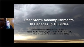 Atmospheric Sciences Webinar Series Part 4 of 8: From the Past Into the Future
