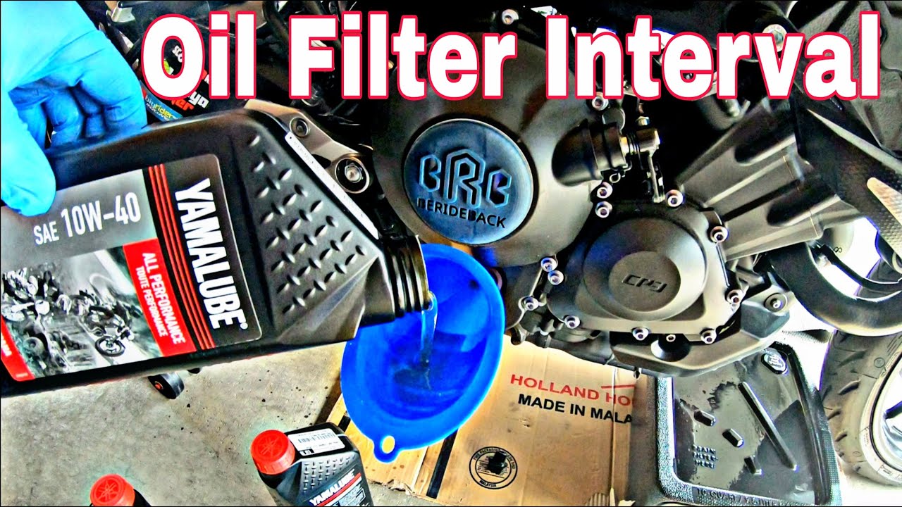 Oil Change DIY Yamaha XSR900 YouTube