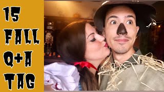 15 Fall/Halloween Questions Tag | Pizza Mukbang