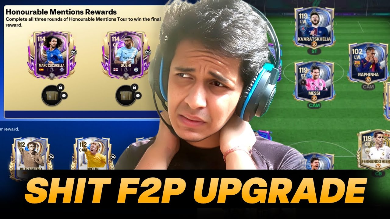 Can TRASH F2P Rewards Build a 100⭐ H2H Team?! 😭 | FC Mobile Challenge